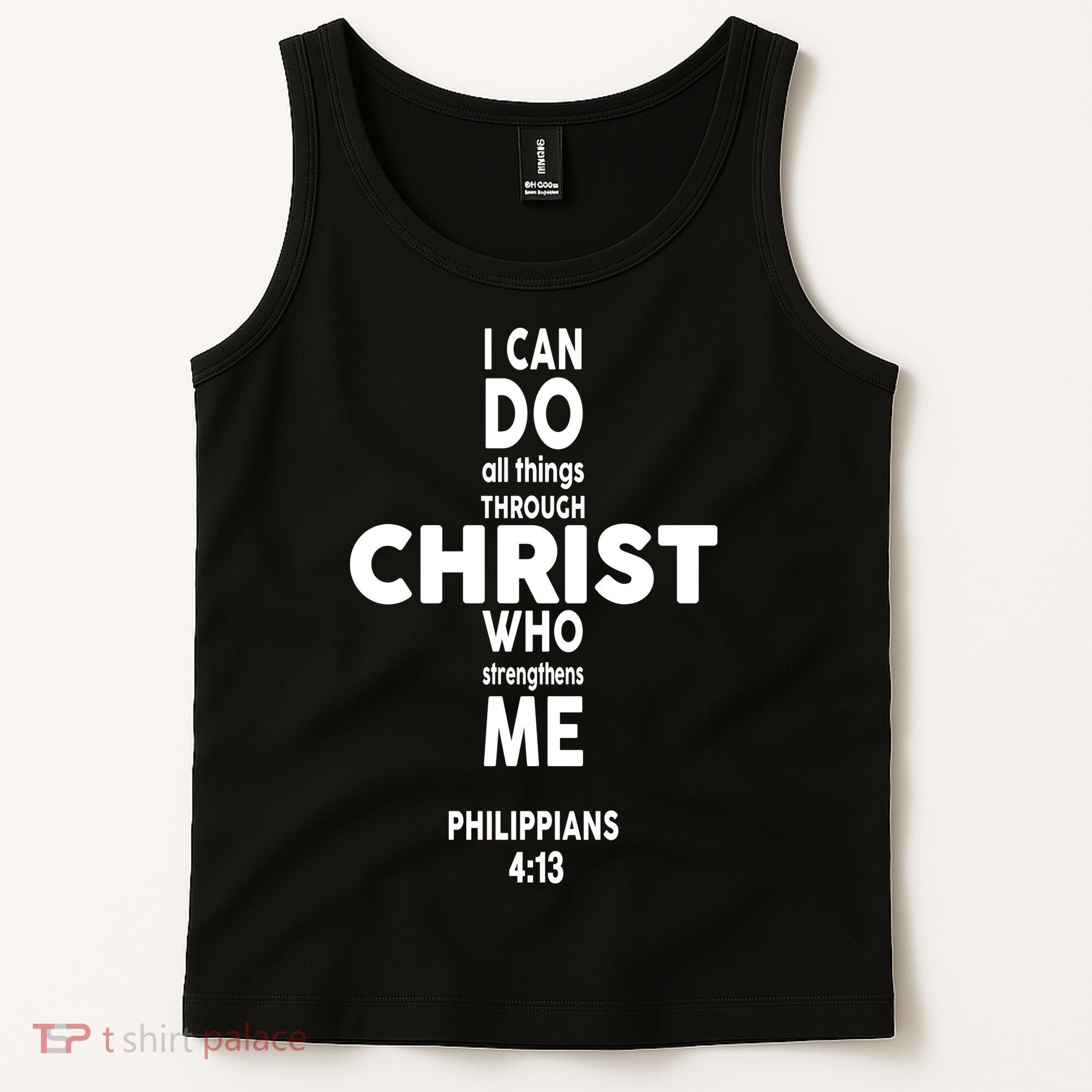 Philippians 4:13 I Can Do All Thing Through Christ Tank Top