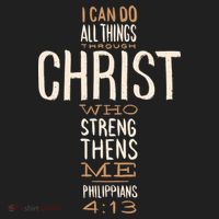 Philippians Bible Quote Cross Women's Sweatshirt thumb 2