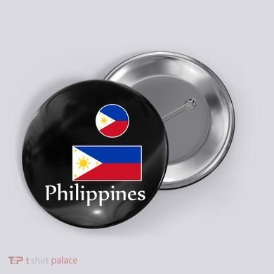 Philippines Flag Button