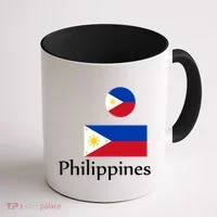 Philippines Flag Coffee Mug thumb 1