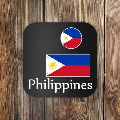 Philippines Flag Coaster