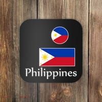 Philippines Flag Coaster thumb 0