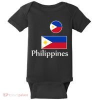 Philippines Flag Baby Bodysuit thumb 0
