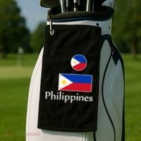 Philippines Flag Golf Towel thumb 2