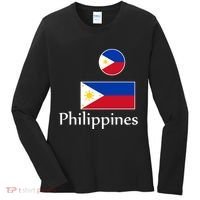 Philippines Flag Women's Long Sleeve Shirt thumb 0