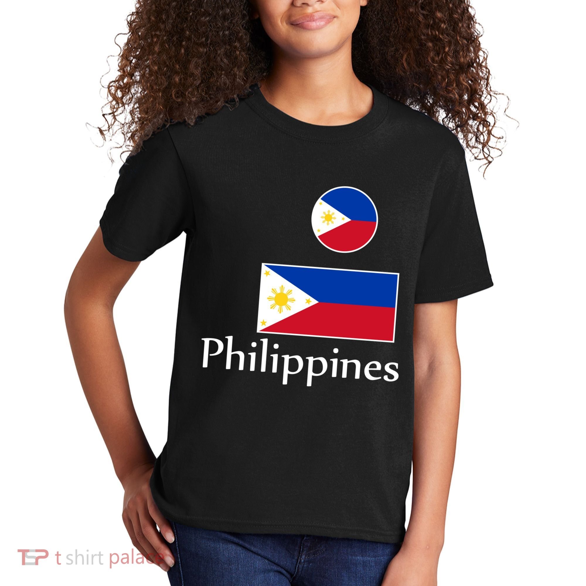 Philippines Flag Kids T-Shirt