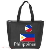 Philippines Flag Tote Bag thumb 0
