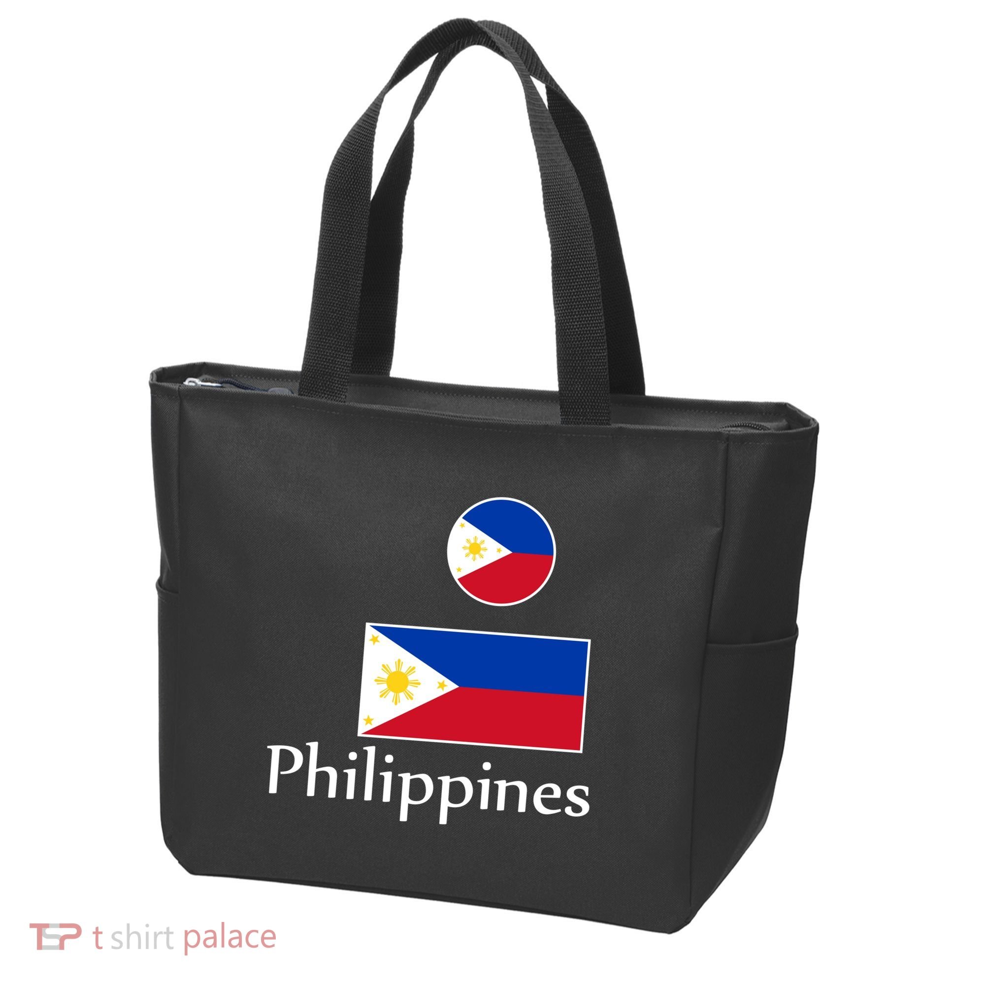 Philippines Flag Tote Bag