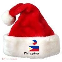 Philippines Flag Santa Hat thumb 0