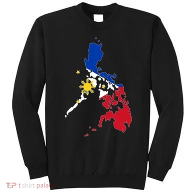 Philippines Map Flag Sweatshirt
