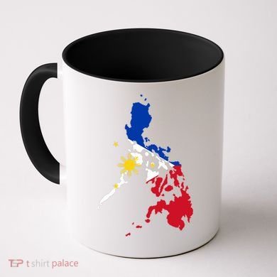 Philippines Map Flag Coffee Mug