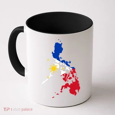 Philippines Map Flag Coffee Mug