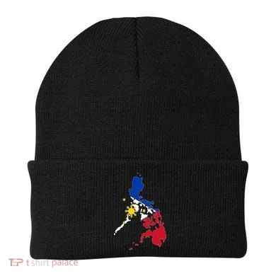 Philippines Map Flag Beanie
