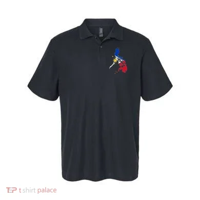 Philippines Map Flag Polo