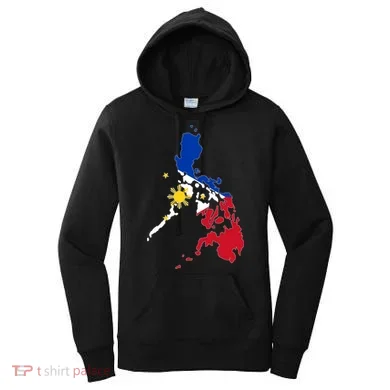 Philippines Map Flag Women's Hoodie