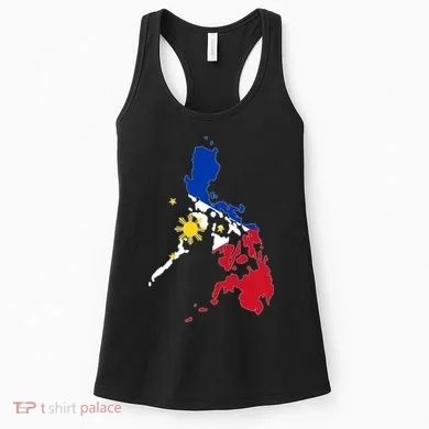Philippines Map Flag Women's Tank Top