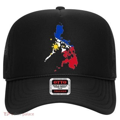Philippines Map Flag Hat