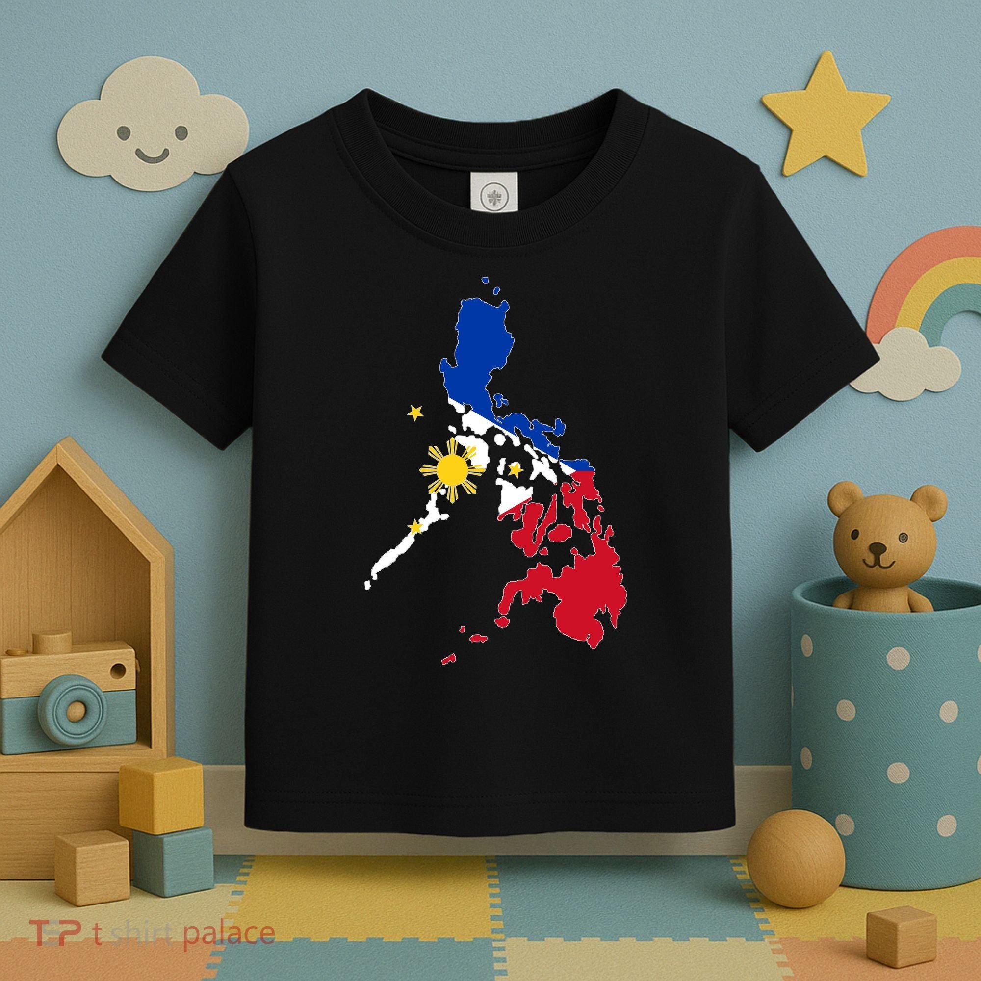 Philippines Map Flag Toddler T-Shirt