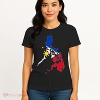 Philippines Map Flag Women's T-Shirt thumb 4
