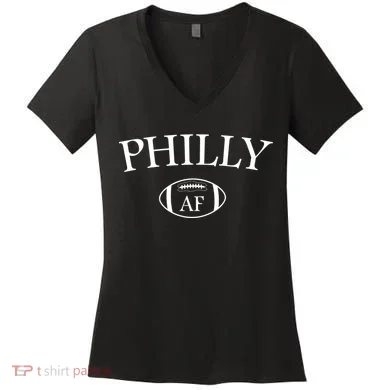 Philly AF Women's V-Neck T-Shirt