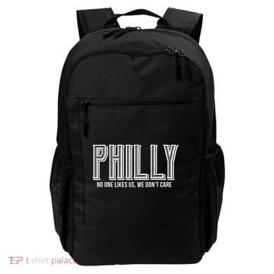 Philly Fan No One Likes Us We Don't Care Backpack