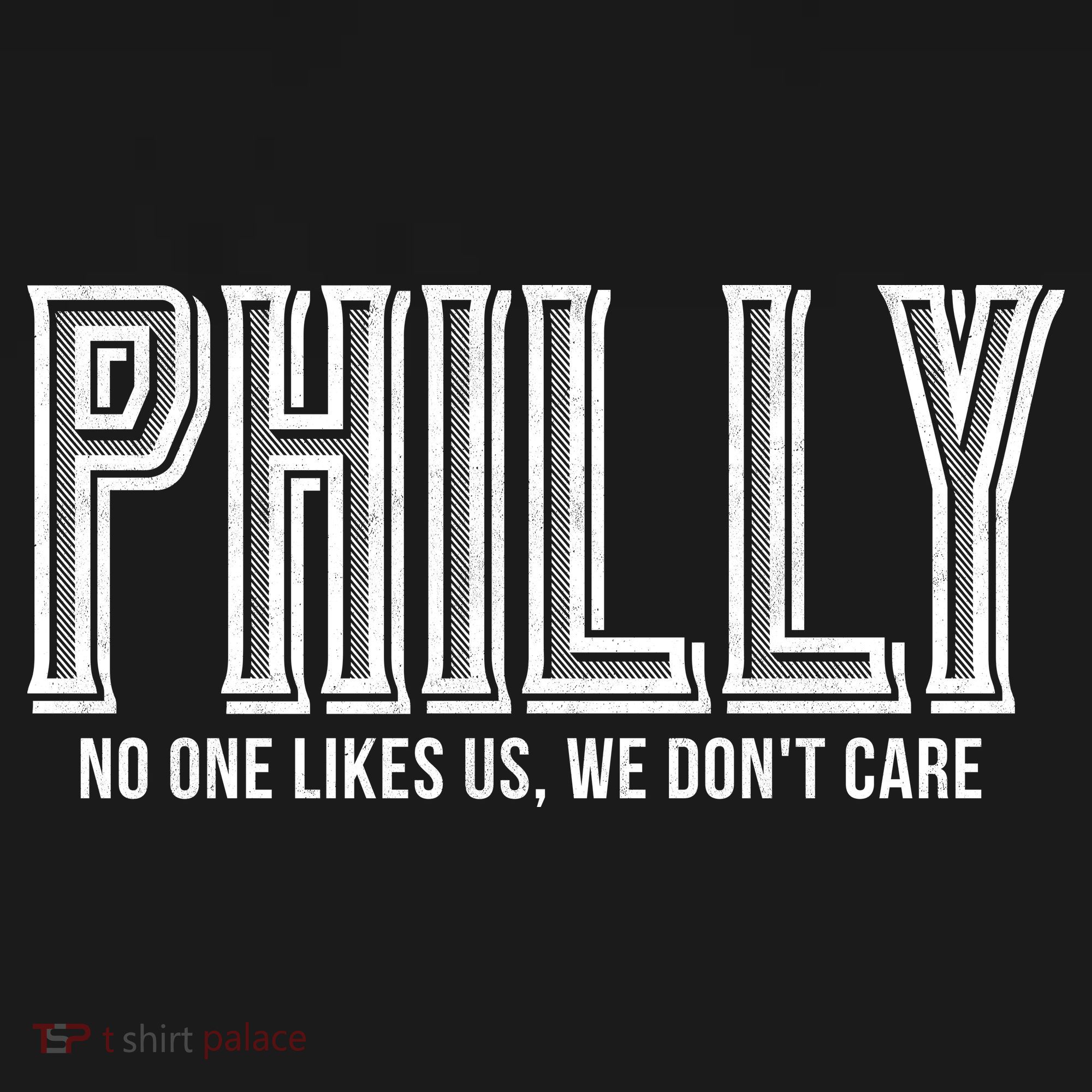 Philly Fan No One Likes Us We Don't Care Visor