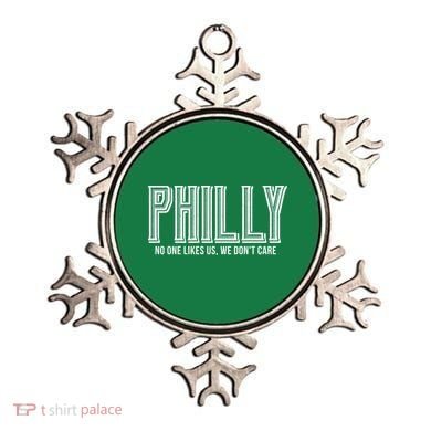 Philly Fan No One Likes Us We Don't Care Ornament