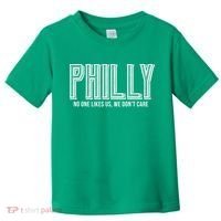 Philly Fan No One Likes Us We Don't Care Toddler T-Shirt thumb 0
