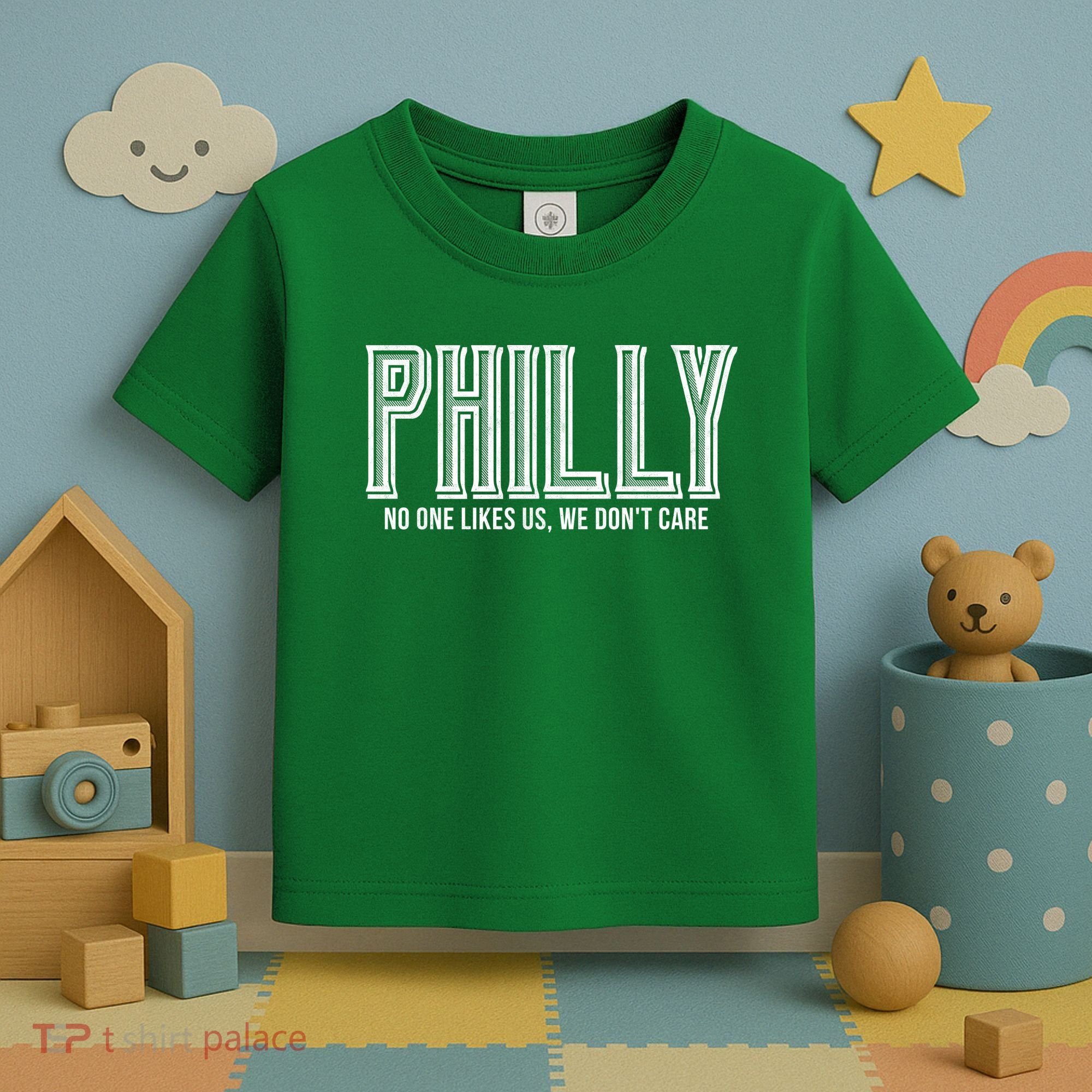 Philly Fan No One Likes Us We Don't Care Toddler T-Shirt
