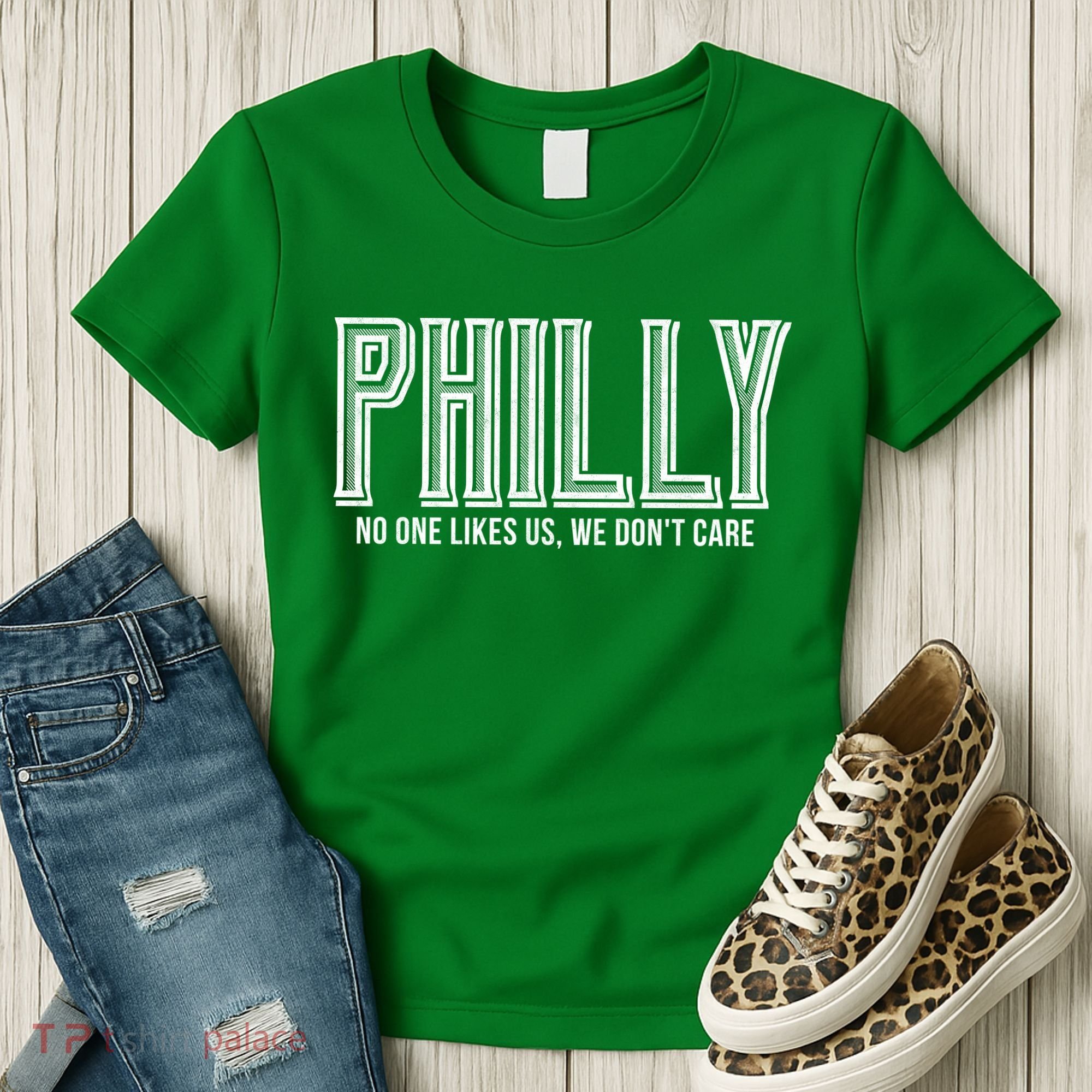 Philly Fan No One Likes Us We Don't Care Women's T-Shirt