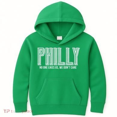 Philly Fan No One Likes Us We Don't Care Kids Hoodie