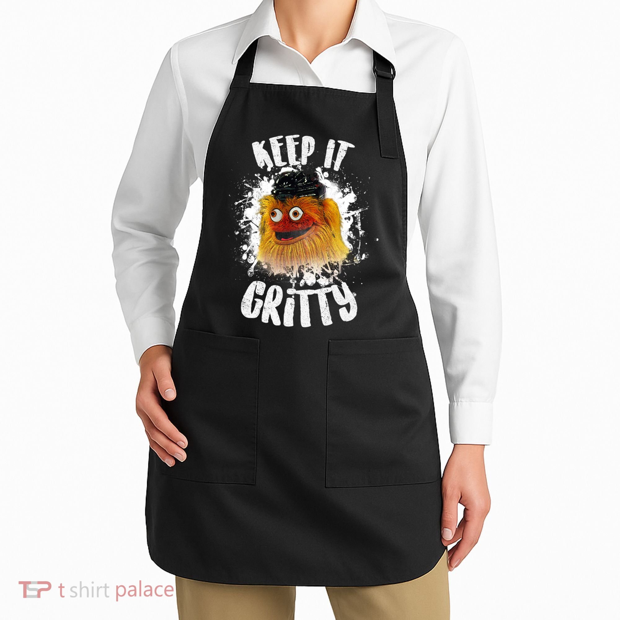 Philly Keep it Gritty Hockey Mascot Apron