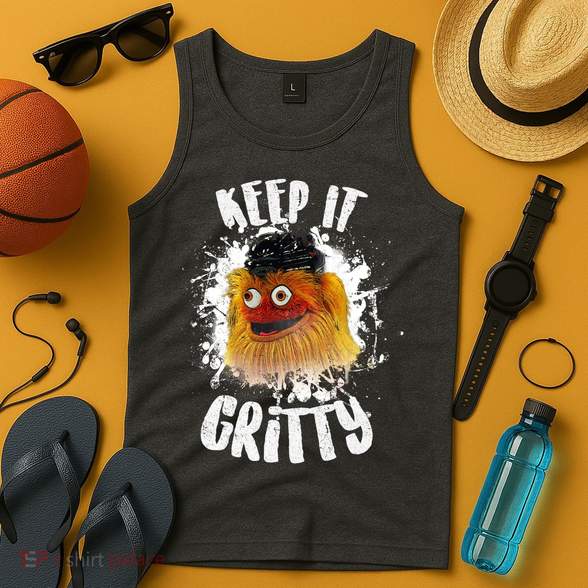 Philly Keep it Gritty Hockey Mascot Tank Top