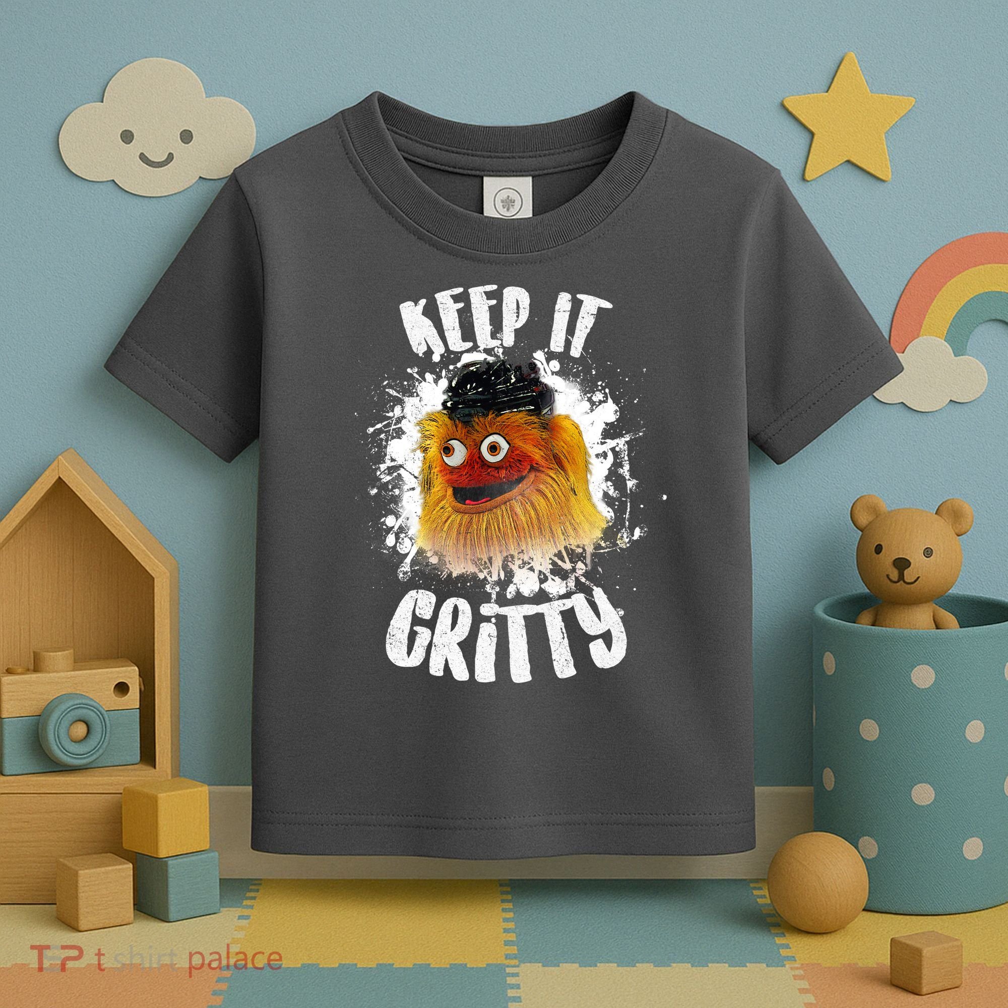 Philly Keep it Gritty Hockey Mascot Toddler T-Shirt