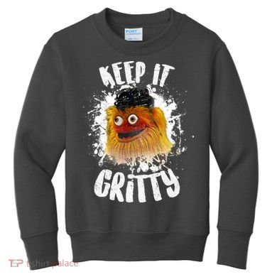 Philly Keep it Gritty Hockey Mascot Kids Sweatshirt