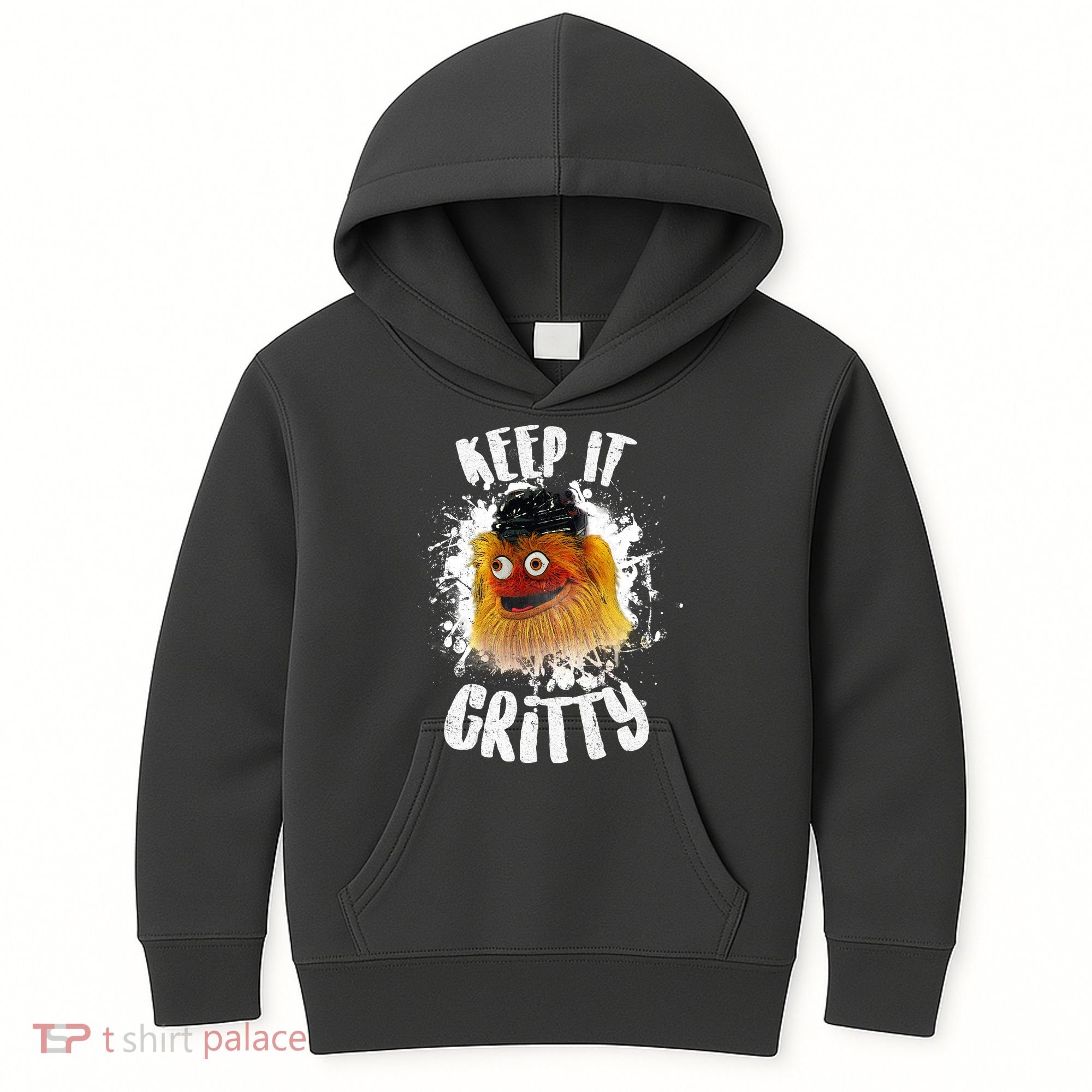 Philly Keep it Gritty Hockey Mascot Kids Hoodie