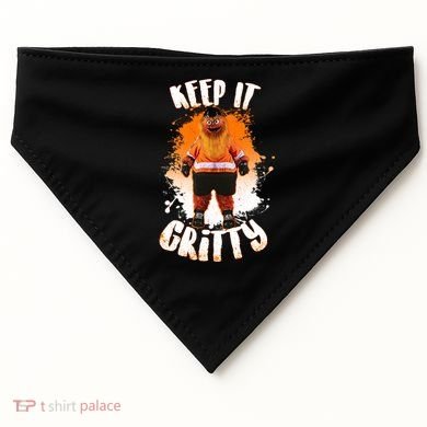 Philly Keep it Gritty Mascot  USA-Made Doggie Bandana