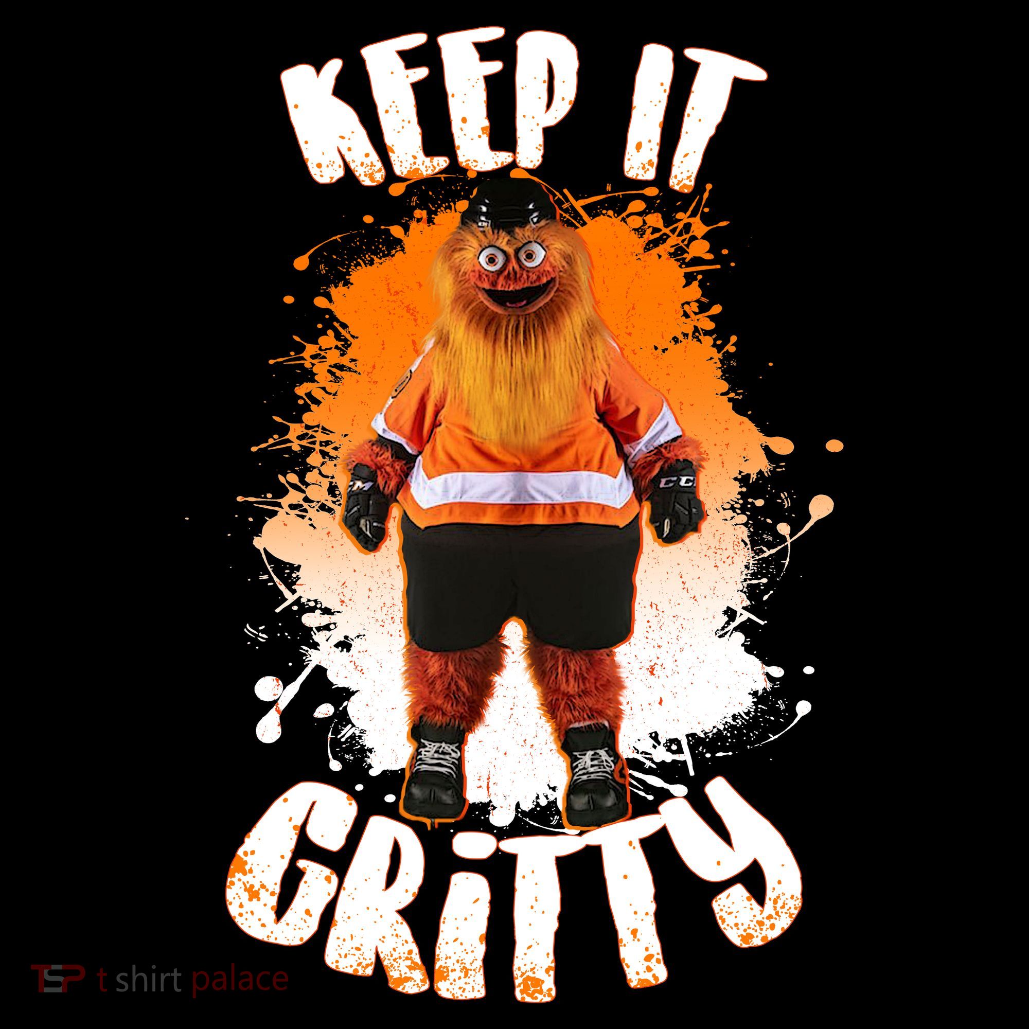 Philly Keep it Gritty Mascot  Women's Hoodie