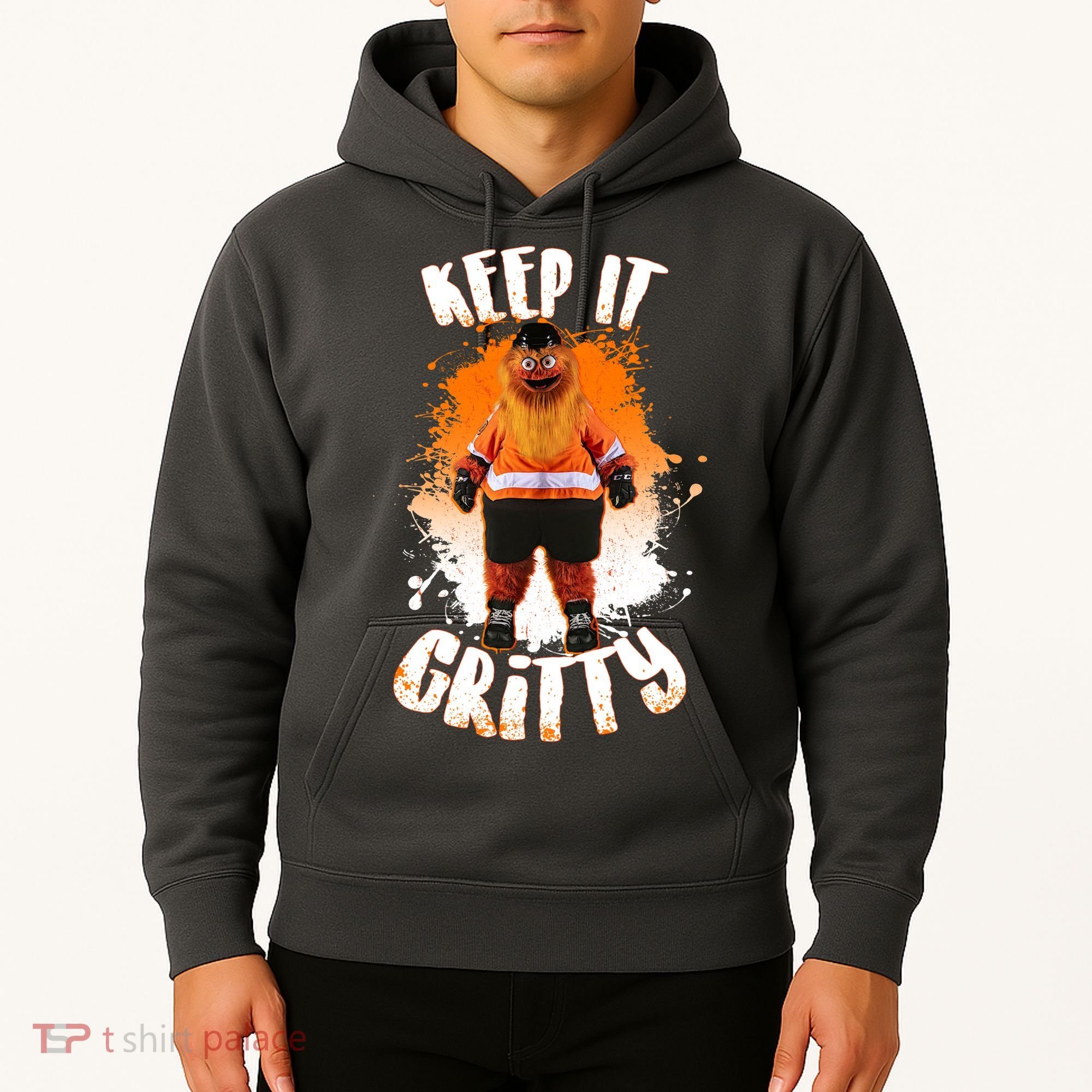 Philly Keep it Gritty Mascot  Hoodie