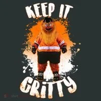 Philly Keep it Gritty Mascot  Long Sleeve Shirt thumb 2