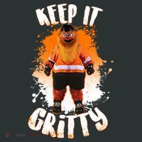 Philly Keep it Gritty Mascot  T-Shirt thumb 7