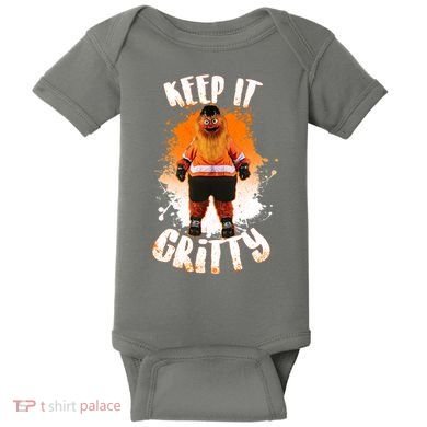 Philly Keep it Gritty Mascot  Baby Bodysuit
