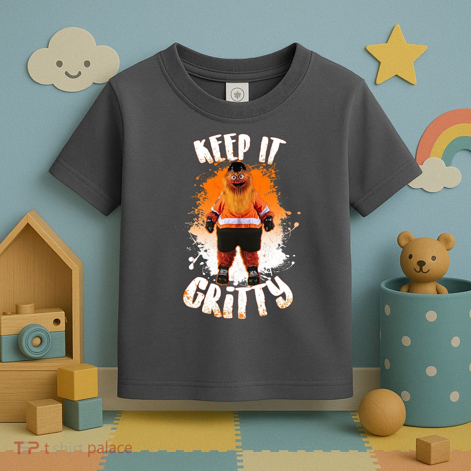 Philly Keep it Gritty Mascot  Toddler T-Shirt