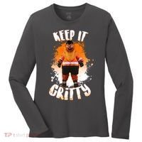 Philly Keep it Gritty Mascot  Women's Long Sleeve Shirt thumb 0