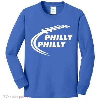 Philly Philly Kids Long Sleeve Shirt