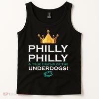 Philly Philly A True Friend of the Underdogs Philadelphia Tank Top thumb 2