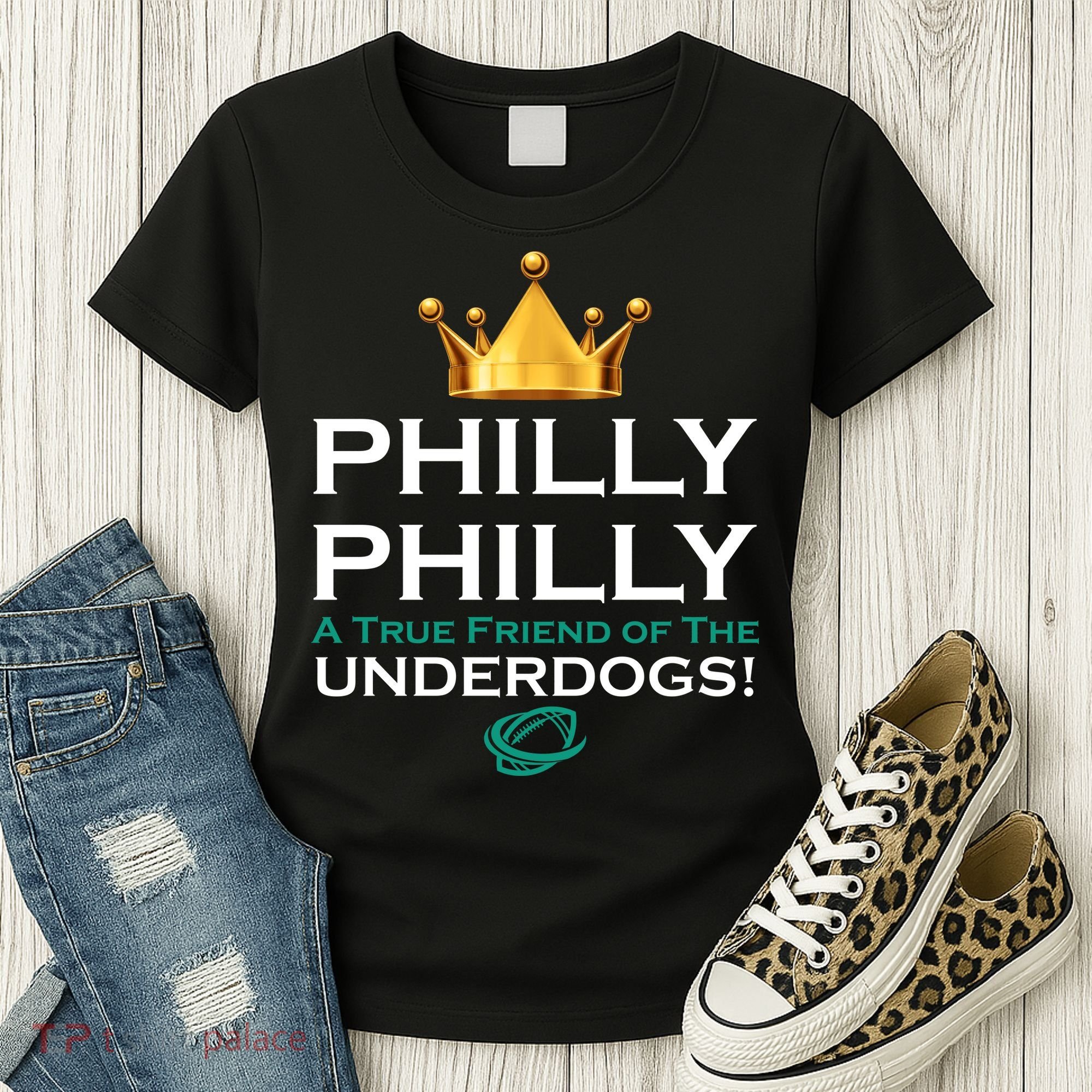 Philly Philly A True Friend of the Underdogs Philadelphia Women's T-Shirt