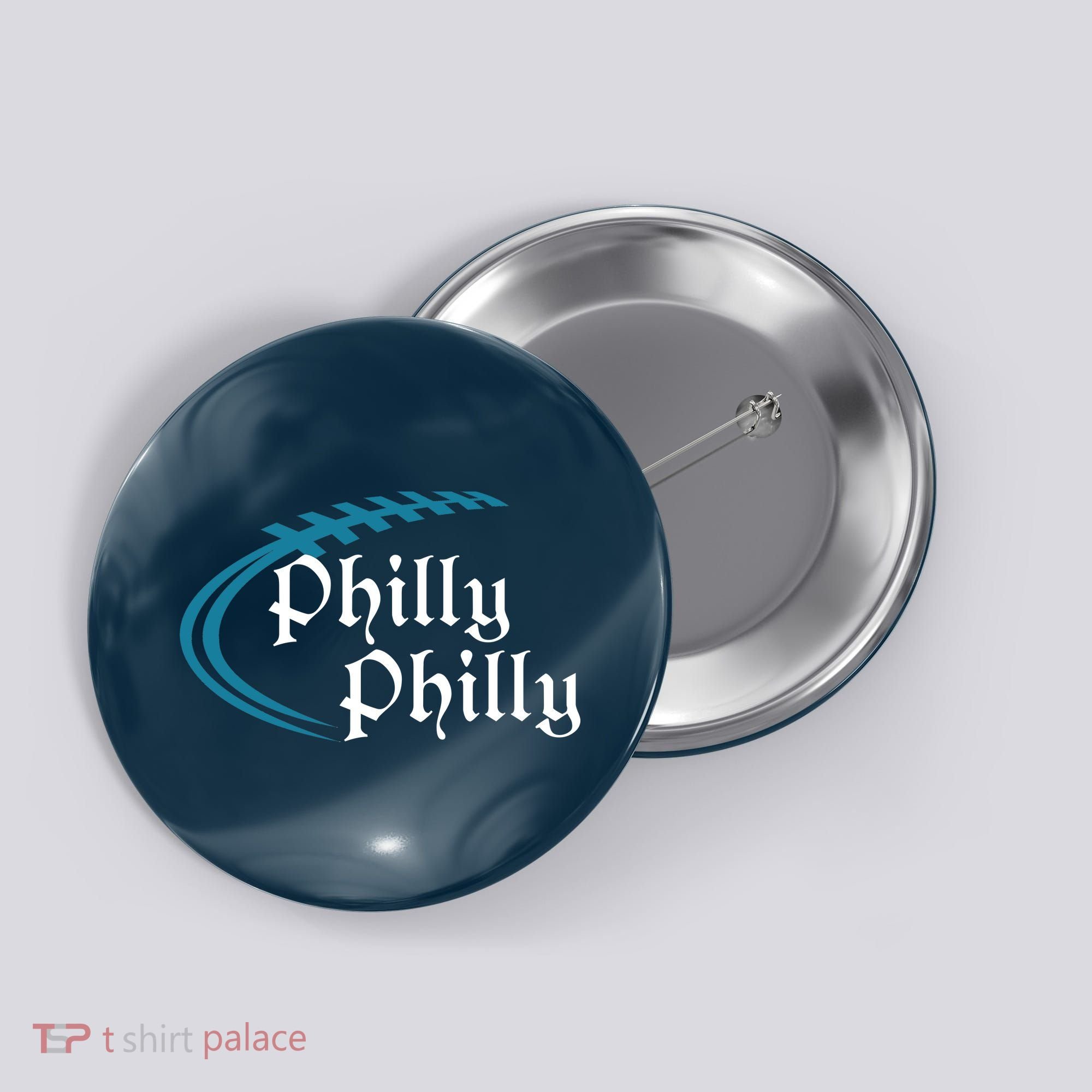 Philly Philly Football Logo Button