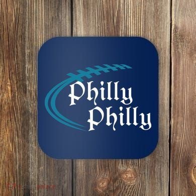 Philly Philly Football Logo Coaster