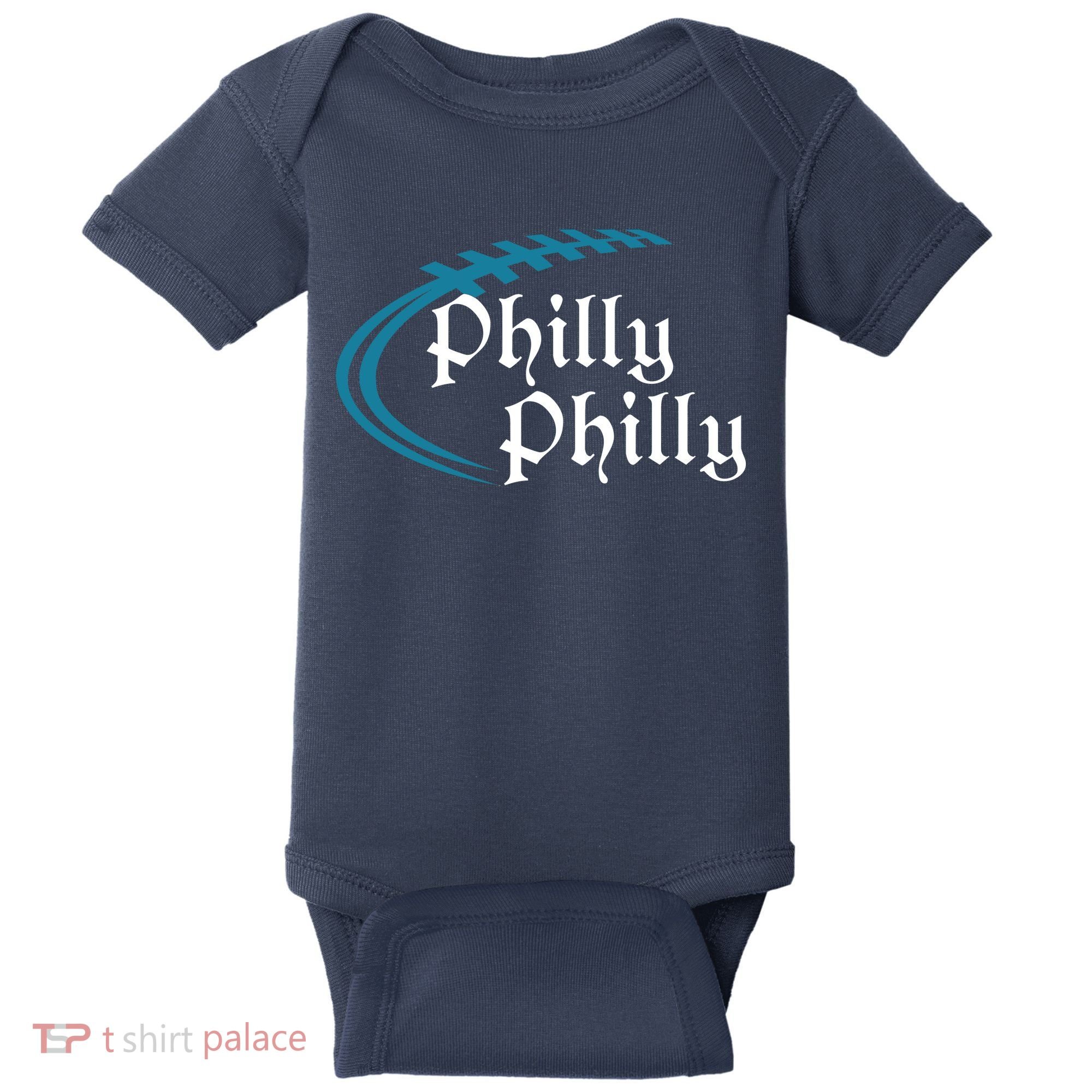 Philly Philly Football Logo Baby Bodysuit